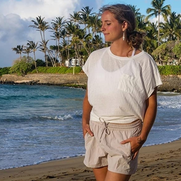 Avalanche women's quick doing stretch hiking shorts w pockets Sz L - Picture 1 of 9